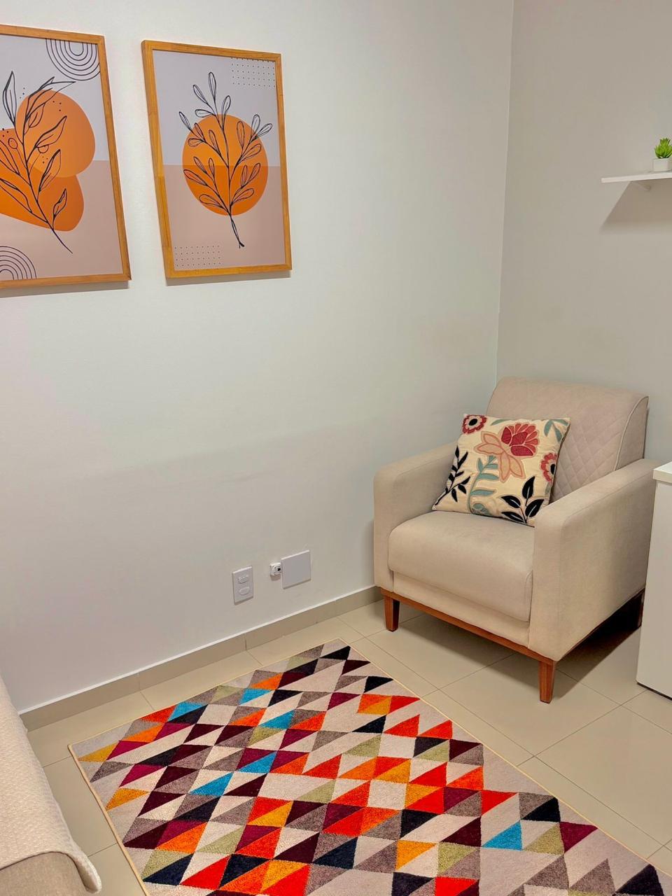 Sala de atendimento da Núcleo Affeto